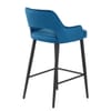 Sutton Bar Stool Blue Velvet