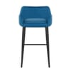 Sutton Bar Stool Blue Velvet