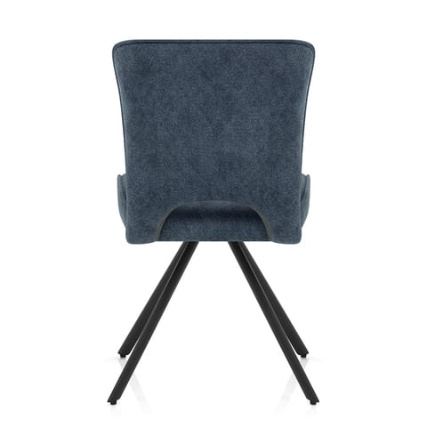 Dexter Dining Chair Blue Fabric