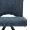 Dexter Dining Chair Blue Fabric