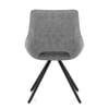 Cloud Dining Chair Charcoal Fabric