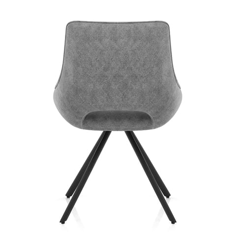 Cloud Dining Chair Charcoal Fabric