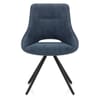 Cloud Dining Chair Blue Fabric