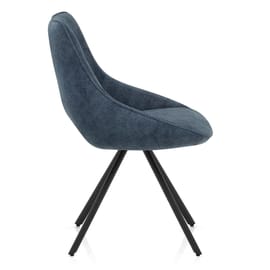 Cloud Dining Chair Blue Fabric