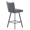Forte Bar Stool Blue Fabric