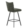 Forte Bar Stool Green Fabric