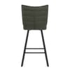 Forte Bar Stool Green Fabric