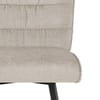 Forte Bar Stool Beige Fabric