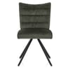 Forte Dining Chair Green Fabric