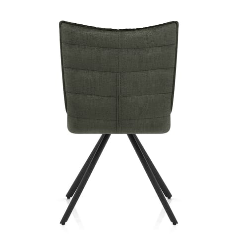 Forte Dining Chair Green Fabric