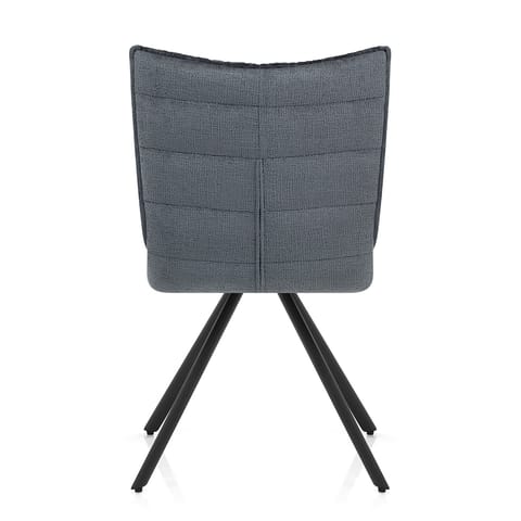 Forte Dining Chair Blue Fabric