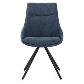 Lure Dining Chair Blue Fabric