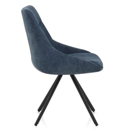 Lure Dining Chair Blue Fabric