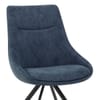 Lure Dining Chair Blue Fabric