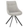Lure Dining Chair Light Grey Fabric