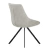 Lure Dining Chair Light Grey Fabric