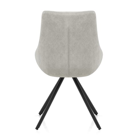 Lure Dining Chair Light Grey Fabric