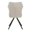 Troy Dining Chair Beige Fabric