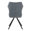 Troy Dining Chair Blue Fabric