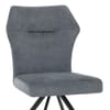 Troy Dining Chair Blue Fabric