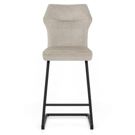 Troy Bar Stool Beige Fabric