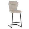 Troy Bar Stool Beige Fabric