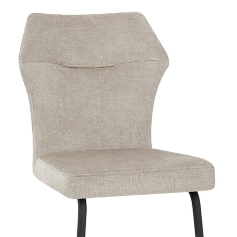 Troy Bar Stool Beige Fabric