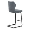 Troy Bar Stool Blue Fabric