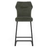 Troy Bar Stool Green Fabric