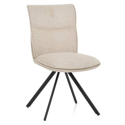 Cody Dining Chair Beige Fabric