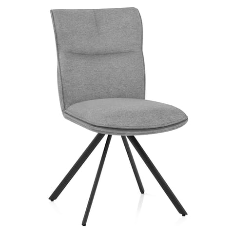 Cody Dining Chair Light Grey Fabric