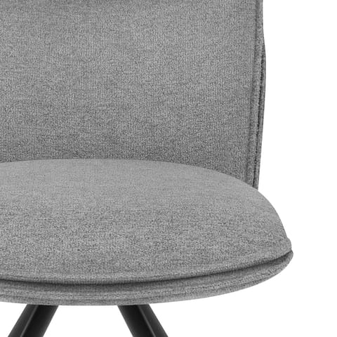 Cody Dining Chair Light Grey Fabric