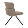 Cody Dining Chair Brown Fabric