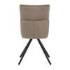 Cody Dining Chair Brown Fabric