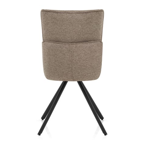 Cody Dining Chair Brown Fabric