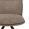 Cody Dining Chair Brown Fabric