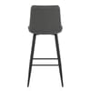 Abi Bar Stool Charcoal Fabric