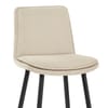 Abi Bar Stool Cream Fabric