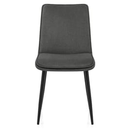 Abi Dining Chair Charcoal Fabric