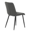 Abi Dining Chair Charcoal Fabric