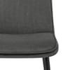 Abi Dining Chair Charcoal Fabric