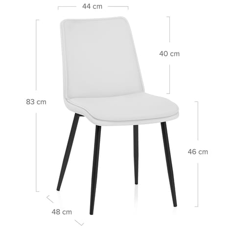 Abi Dining Chair White