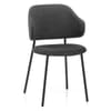 Brodie Dining Chair Charcoal Fabric