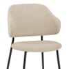 Brodie Dining Chair Cream Fabric