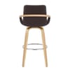 Ohio Bar Stool Brown
