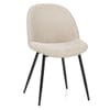 Mia Dining Chair Cream Fabric
