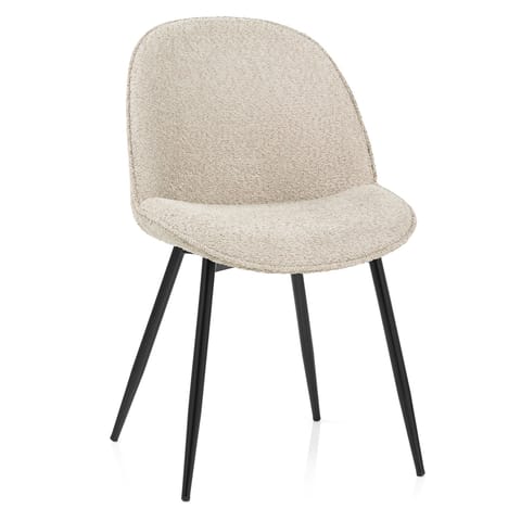 Mia Dining Chair Cream Fabric