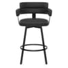 Enzo Bar Stool Black