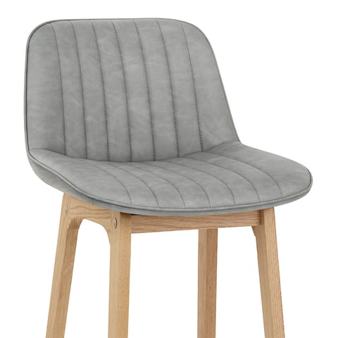 Cove Bar Stool Antique Grey