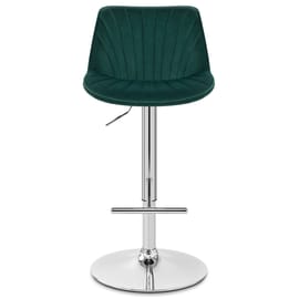 Summer Bar Stool Green Velvet